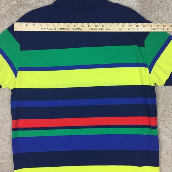 ❌SOLD❌Polo Ralph Lauren stripe polo large - Picture 5 of 8